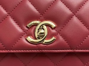 chanel as4654 trendy cc flap bag with top handle lambskin gold tone metal wine red 006 luxibags.ru .jpg