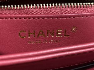 chanel as4654 trendy cc flap bag with top handle lambskin gold tone metal wine red 008 luxibags.ru .jpg