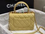 chanel as4654 trendy cc flap bag with top handle yellow lambskin multicolor logo 003 luxibags.ru .jpg