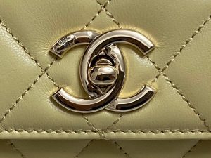 chanel as4654 trendy cc flap bag with top handle yellow lambskin multicolor logo 006 luxibags.ru .jpg