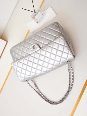 chanel as4661 flap bag cf airport calfskin silver tone metal 07 luxibags.ru .jpg