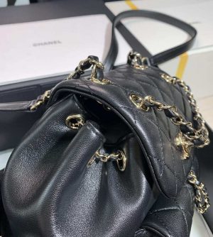 chanel backpack duma black lambskin cc as2908 gold 007 luxibags.ru .jpg