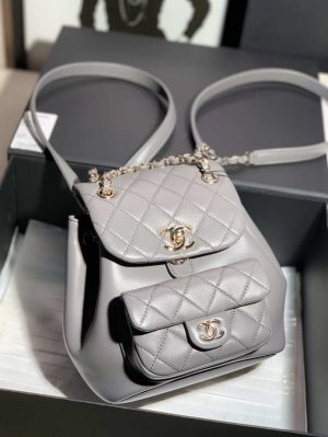 chanel backpack duma gray lambskin cc as2908 gold 001 luxibags.ru .jpg
