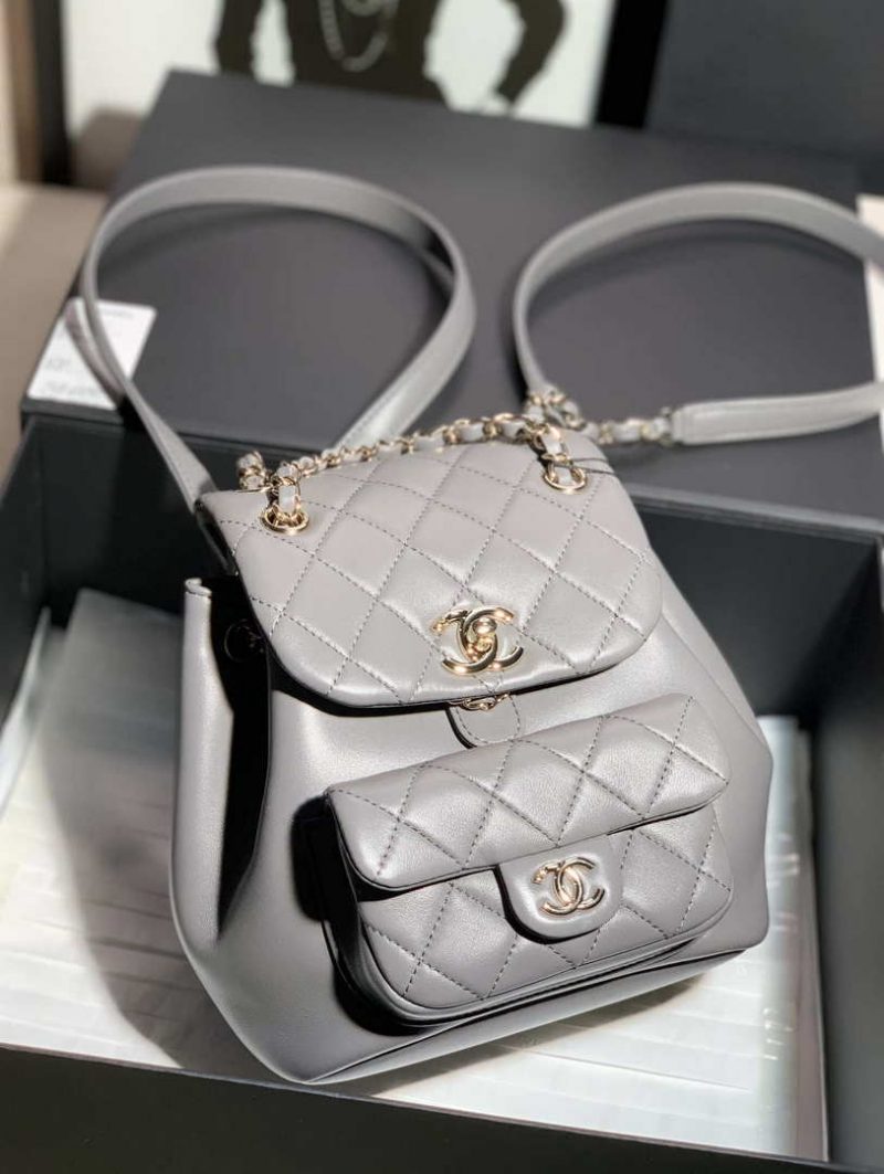 chanel backpack duma gray lambskin cc as2908 gold 001 luxibags.ru .jpg