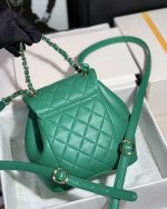 chanel backpack duma green lambskin cc as2908 gold 002 luxibags.ru .jpg