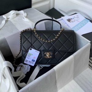 chanel cc as2681 flap bag with top handle calfskin 019 luxibags.ru .jpg