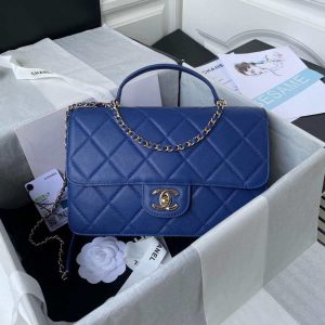 chanel cc as2681 flap bag with top handle calfskin 046 luxibags.ru .jpg