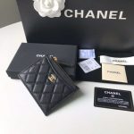 chanel classic card holder zipper grained shiny calfskin a31510 black gold 003 luxibags.ru .jpg