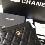 chanel classic card holder zipper grained shiny calfskin a31510 black gold 006 luxibags.ru .jpg