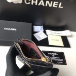 chanel classic card holder zipper grained shiny calfskin a31510 black gold 008 luxibags.ru .jpg