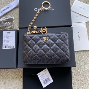chanel classic card holder zipper grained shiny calfskin a50168 black 001 luxibags.ru .jpg