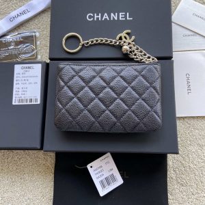 chanel classic card holder zipper grained shiny calfskin a50168 black 012 luxibags.ru .jpg