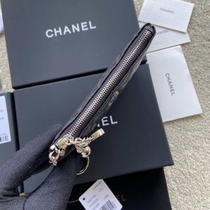 chanel classic card holder zipper grained shiny calfskin a50168 black 013 luxibags.ru .jpg