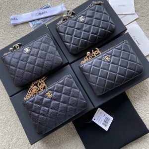 chanel classic card holder zipper lambskin a50168 black 002 luxibags.ru .jpg