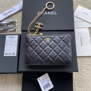 chanel classic card holder zipper lambskin a50168 black 007 luxibags.ru .jpg