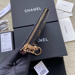 chanel classic card holder zipper lambskin a50168 black 010 luxibags.ru .jpg