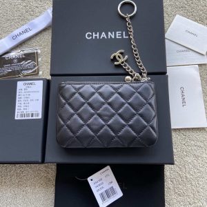 chanel classic card holder zipper lambskin a50168 black 018 luxibags.ru .jpg