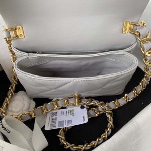 chanel flap bag lambskin as3498 gray 007 luxibags.ru .jpg