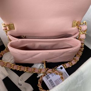 chanel flap bag lambskin as3498 pink 007 luxibags.ru .jpg