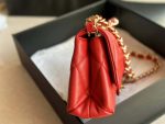 chanel flap bag lambskin as3498 red 015 luxibags.ru .jpg