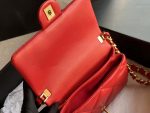 chanel flap bag lambskin as3498 red 017 luxibags.ru .jpg