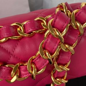 chanel flap bag lambskin as3498 rose red 004 luxibags.ru .jpg