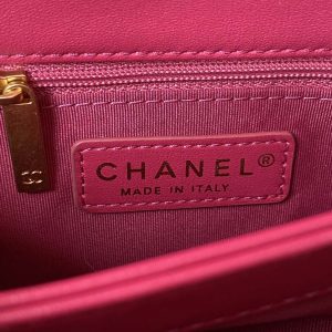 chanel flap bag lambskin as3498 rose red 007 luxibags.ru .jpg
