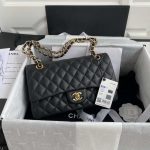 chanel flap classic bag grained shiny calfskin black a01112 gold seamless edge 001 luxibags.ru .jpg