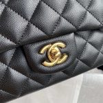 chanel flap classic bag grained shiny calfskin black a01112 gold seamless edge 003 luxibags.ru .jpg