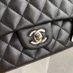 chanel flap classic bag grained shiny calfskin black a01112 silver seamless edge 003 luxibags.ru .jpg