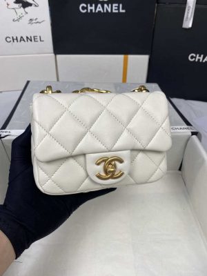 chanel mini flap bag lambskin gold tone metal as3213 002 luxibags.ru .jpg