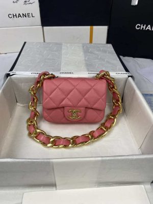 chanel mini flap bag lambskin gold tone metal as3213 010 luxibags.ru .jpg