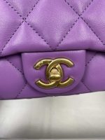 chanel mini flap bag lambskin gold tone metal as3213 023 luxibags.ru .jpg