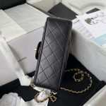 chanel mini flap lambskin bag with top handle as2431 black gold 005 luxibags.ru .jpg