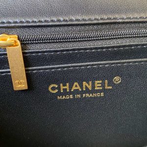 chanel mini flap lambskin bag with top handle as2431 black gold 007 luxibags.ru .jpg