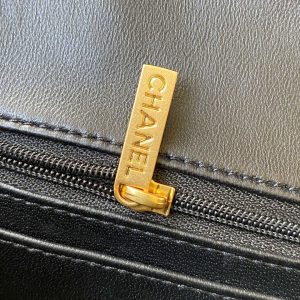 chanel mini flap lambskin bag with top handle as2431 black gold 009 luxibags.ru .jpg