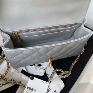 chanel mini flap lambskin bag with top handle as2431 gray gold 007 luxibags.ru .jpg