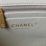 chanel mini flap lambskin bag with top handle as2431 light green gold 008 luxibags.ru .jpg