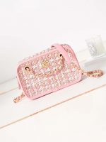 chanel small camera case lambskin viscose weaving gold tone metal pink white 001 luxibags.ru .jpg