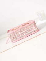 chanel small camera case lambskin viscose weaving gold tone metal pink white 006 luxibags.ru .jpg