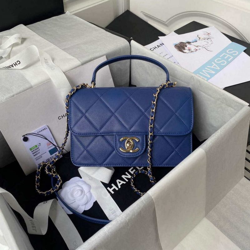 chanel small flap bag with top handle cc as2690 blue 001 luxibags.ru .jpg