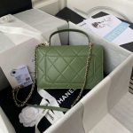 chanel small flap bag with top handle cc as2690 green 002 luxibags.ru .jpg