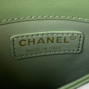 chanel small flap bag with top handle cc as2690 green 008 luxibags.ru .jpg