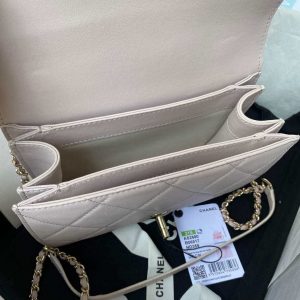 chanel small flap bag with top handle cc as2690 ligth pink 007 luxibags.ru .jpg