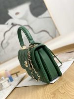 chanel small trendy cc flap bag with top handle lambskin bag a92236 green gold 004 luxibags.ru .jpg