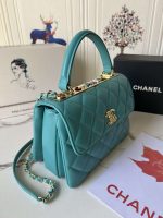 chanel trendy 24c flap bag with top handle lambskin bag a92236 blue multicolor logo 003 luxibags.ru .jpg