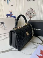 chanel trendy 24c flap bag with top handle lambskin bag a92236 red multicolor logo 003 luxibags.ru .jpg