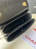 chanel trendy 24c flap bag with top handle lambskin bag a92236 red multicolor logo 007 luxibags.ru .jpg