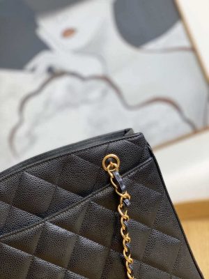 chanel vintage a97 medium shopping bag calfskin black 004 luxibags.ru .jpg