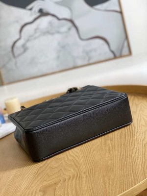 chanel vintage a97 medium shopping bag calfskin black 006 luxibags.ru .jpg